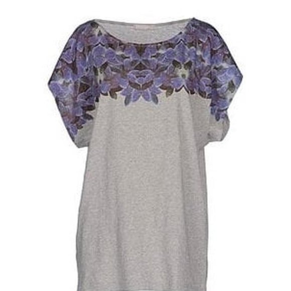 Stefanel Tops - NWT Stefanel Cotton Floral Top M-L